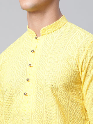 Jompers Men's Embroiderd Kurta Pajama