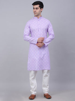 Men's Cotton Floral printed kurta Pyjama Set