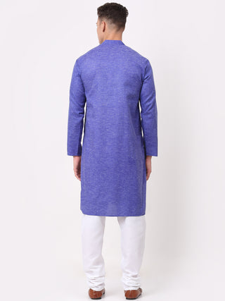 Men's Cotton Solid Kurta Pajama Sets