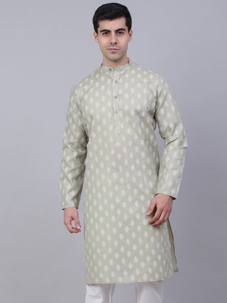 Men's Cotton Floral printed kurtas