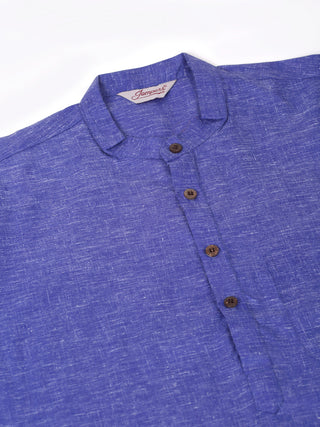 Men's Cotton Solid Kurta